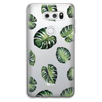 Tropische bladeren: LG V30 Transparant Hoesje