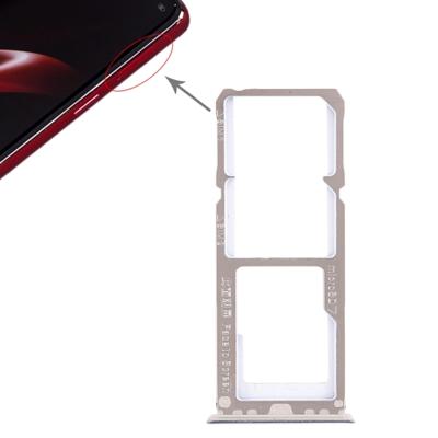 2 x SIM-kaart lade + micro SD-kaart lade voor OPPO a3 (blauw)