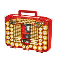 Battery Daddy Dubbelzijdige batterijbox met Batterij Tester voor 250 batterijen - thumbnail