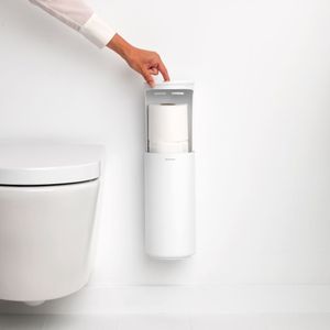 Brabantia MindSet Wit Dispenser voor toiletpapierrollen