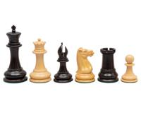 Originele Staunton 1849 Ebbenhouten Schaakstukken 11 cm