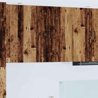 Keukenkast aan de muur Oud Hout 80 x 31 x 80 cm Bewerkt hout