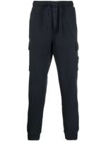 Stone Island pantalon de jogging à coupe fuselée - Bleu