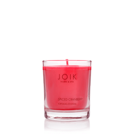 Geurkaars in Glas 'Gekruide Cranberry' - Soja Was Vegan (145 gram) - thumbnail