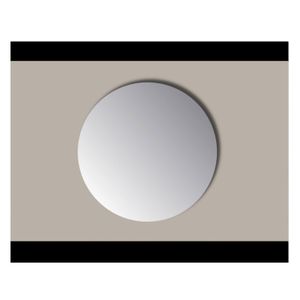 Spiegel Rond Sanicare Q-mirrors Zonder Omlijsting 120 cm PP Geslepen Sanicare
