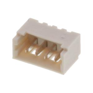 Molex 530470410 Male header, inbouw (standaard) Totaal aantal polen: 4 Rastermaat: 1.25 mm Inhoud: 1 stuk(s) Tray