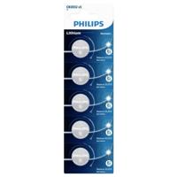 Philips Knoopcel CR2032 3 V 5 stuk(s) Lithium Minicells