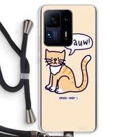 Miauw: Xiaomi Mi Mix 4 Transparant Hoesje met koord