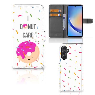 Samsung Galaxy A24 4G | Book Cover | Donut Roze