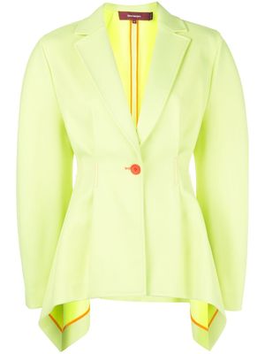 Sies Marjan blazer drapé - Jaune