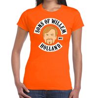Sons of Willem t-shirt oranje dames 2XL  -