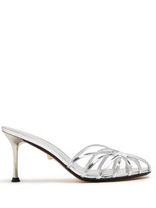 Alevì mules Soraya à brides - Argent