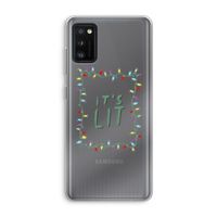 It's Lit: Samsung Galaxy A41 Transparant Hoesje