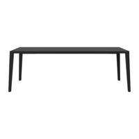 Bolia Graceful Eettafel - B 220 cm - Zwartgebeitst Geolied Eiken