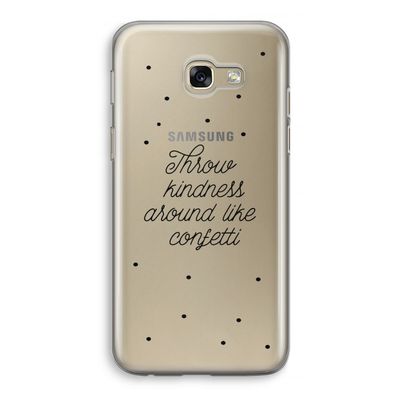 Confetti: Samsung Galaxy A5 (2017) Transparant Hoesje