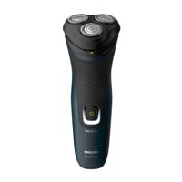 Philips S1121 Shaver 1100 Wet or Dry Scheerapparaat Blauw/Zwart - thumbnail