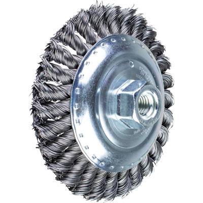 PFERD TOOLS 43317001 Schijfborstel getordeerd KBG Ø 125 x 15 mm M14 staaldraad-Ø 0,50 voor haakse slijpers 1 stuk(s)