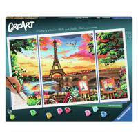 Ravensburger CreArt Schilderen op Nummer Paris Reflections - thumbnail