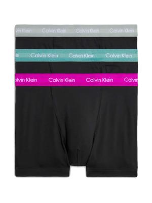 Calvin Klein - 3p Trunk - Cotton Stretch - H53, Maat:S