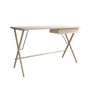 Meubella Bureau Moron - Licht eiken - 135 cm