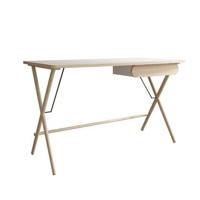 Meubella Bureau Moron - Licht eiken - 135 cm