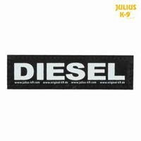 Julius k9 labels voor power-harnas / tuig donderstraal (SMALL) - thumbnail
