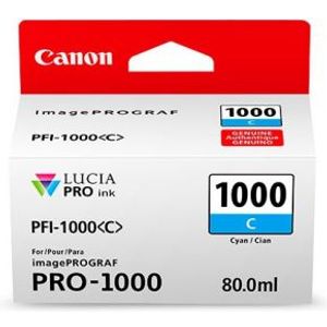 Canon PFI-1000 C inktcartridge Origineel Cyaan