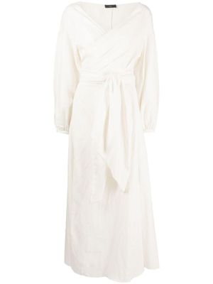 VOZ robe-blouse Peasant - Blanc