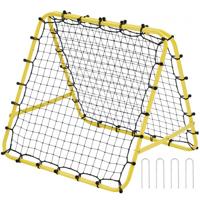 VEVOR Voetbal Rebounder Net Kick-Back Draagbare Voetbaltrainer 40x35x37 Inch