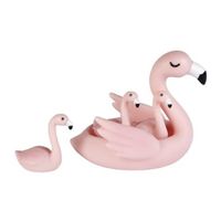 Badspeelgoed flamingo 4 delig - thumbnail
