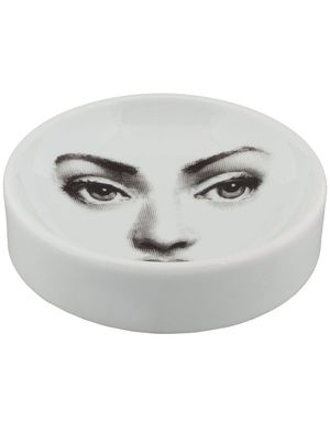 Fornasetti cendrier imprimé - Gris