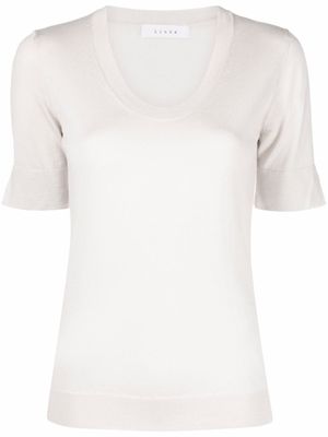 Liska haut en maille à encolure ronde - Tons neutres