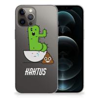 iPhone 12 Pro Max Telefoonhoesje met Naam Cactus Poo