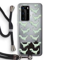 Dinos: Huawei P40 Pro Transparant Hoesje met koord