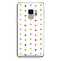 Bollen: Samsung Galaxy S9 Transparant Hoesje - thumbnail