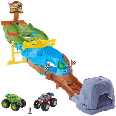 Monstertrucks - Slopend Circuit Speelset Racebaan