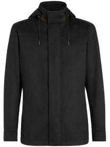 Zegna veste Elements Cima Oasi en cachemire - Noir