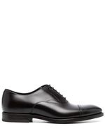 Henderson Baracco polished-finish leather Oxford shoes - Noir