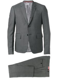 Thom Browne costume slim à simple boutonnage - Gris