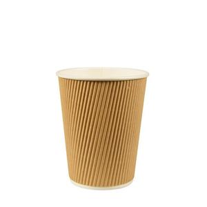 Duurzame kartonnen koffiebekers/drinkbekers - 100x stuks - 200ml