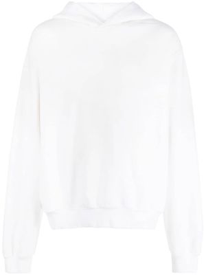 Acne Studios hoodie à logo imprimé - Blanc