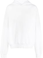 Acne Studios hoodie à logo imprimé - Blanc