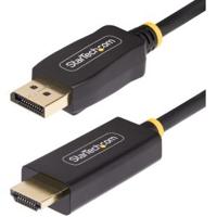 StarTech.com 2m DisplayPort naar HDMI Adapter Kabel, 4K 60Hz met HDR, DP naar HDMI 2.0b, Actieve Vid StarTech.com 2m DisplayPort naar HDMI Adapter Kabel, 4K 60Hz met HDR, DP naar HDMI 2.0b, Actieve Vid