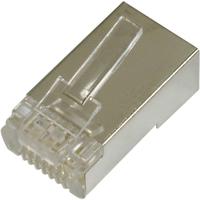 Digitus AK-219603 CAT 6 RJ45 modulaire stekker, afgeschermd, AK-219603 Stekker, recht Aantal polen 8P8C 1 stuk(s) - thumbnail