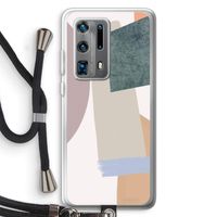 Lindo: Huawei P40 Pro Plus Transparant Hoesje met koord