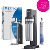 BRITA sodaTRIO bruiswatermaker - zwart