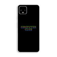Retro: Pixel 4 XL Transparant Hoesje