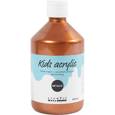 A-color Acrylverf metallic, metallic, metallic koper, 500 ml/ 1 fles