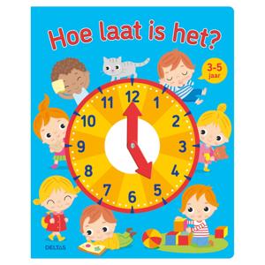 Deltas Kartonboek: hoe laat is het? (3-5 jaar)
