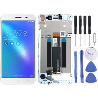 LCD-scherm en digitizer volledige assemblage met frame voor Asus ZenFone Live ZB501KL X00FD A007 (Wit)